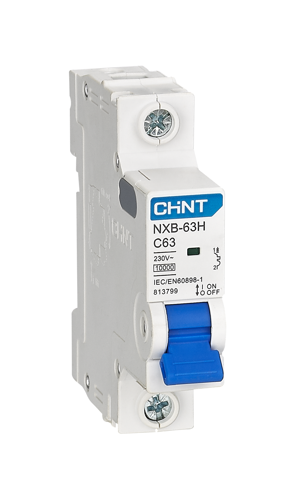 CHINT NXB-63H Miniature Circuit Breaker 1P 2P 10kA Overload Protection Short Circuit Protection in Pakistan