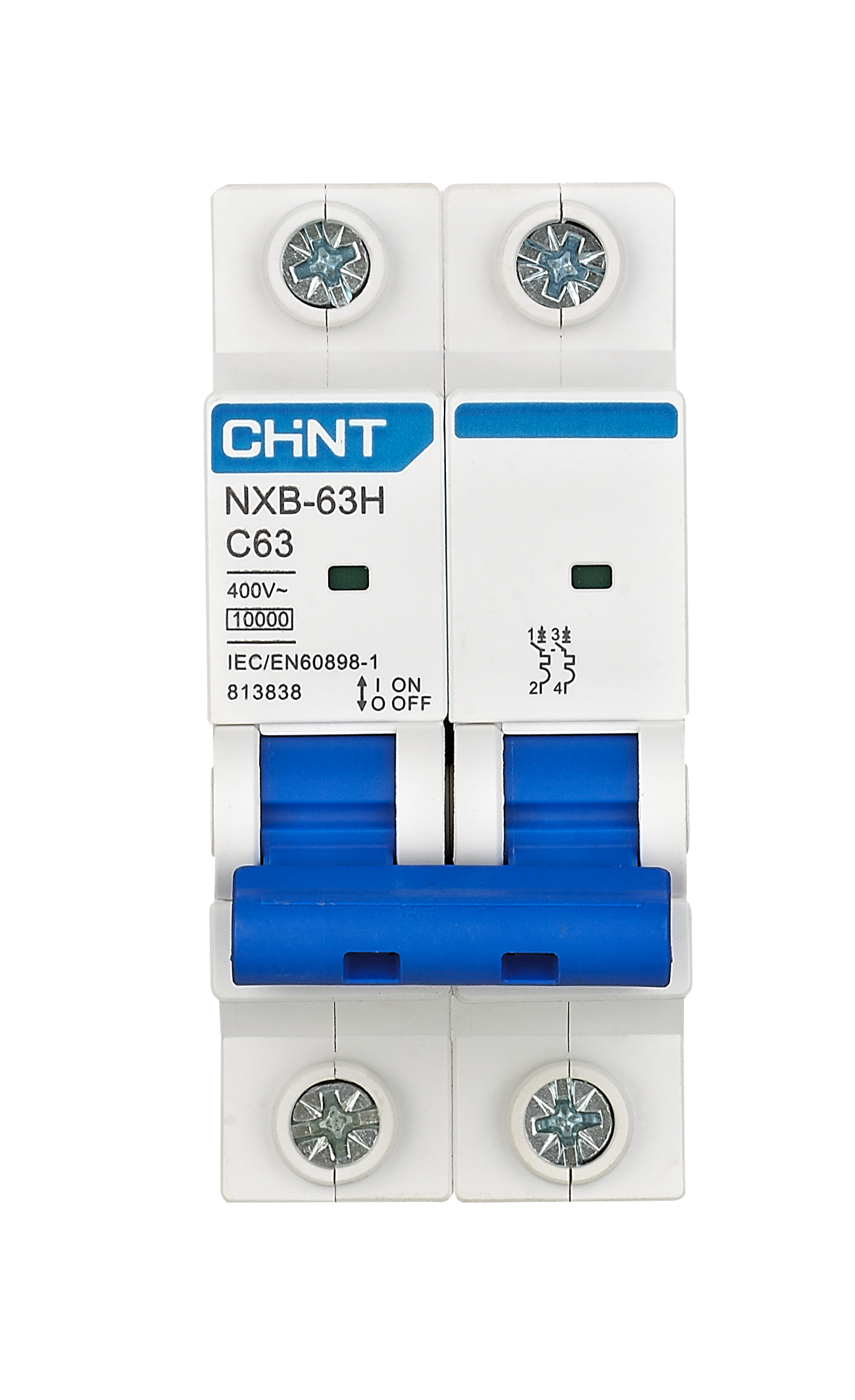 CHINT NXB-63H Miniature Circuit Breaker 1P 2P 10kA Overload Protection Short Circuit Protection in Pakistan