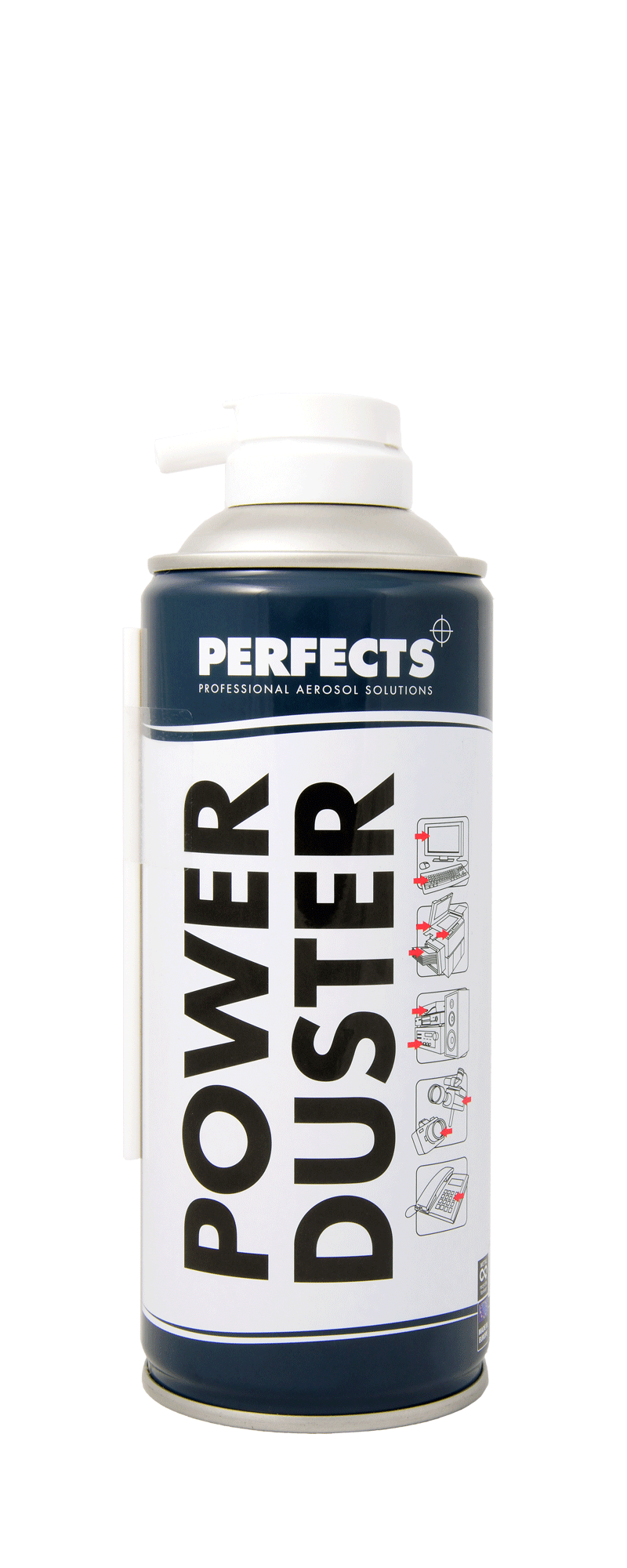 Perfects Power Duster Spray Flammable 400 ml Electronic Maintenance Cleaning keyboards Printers Scanners in Pakistan