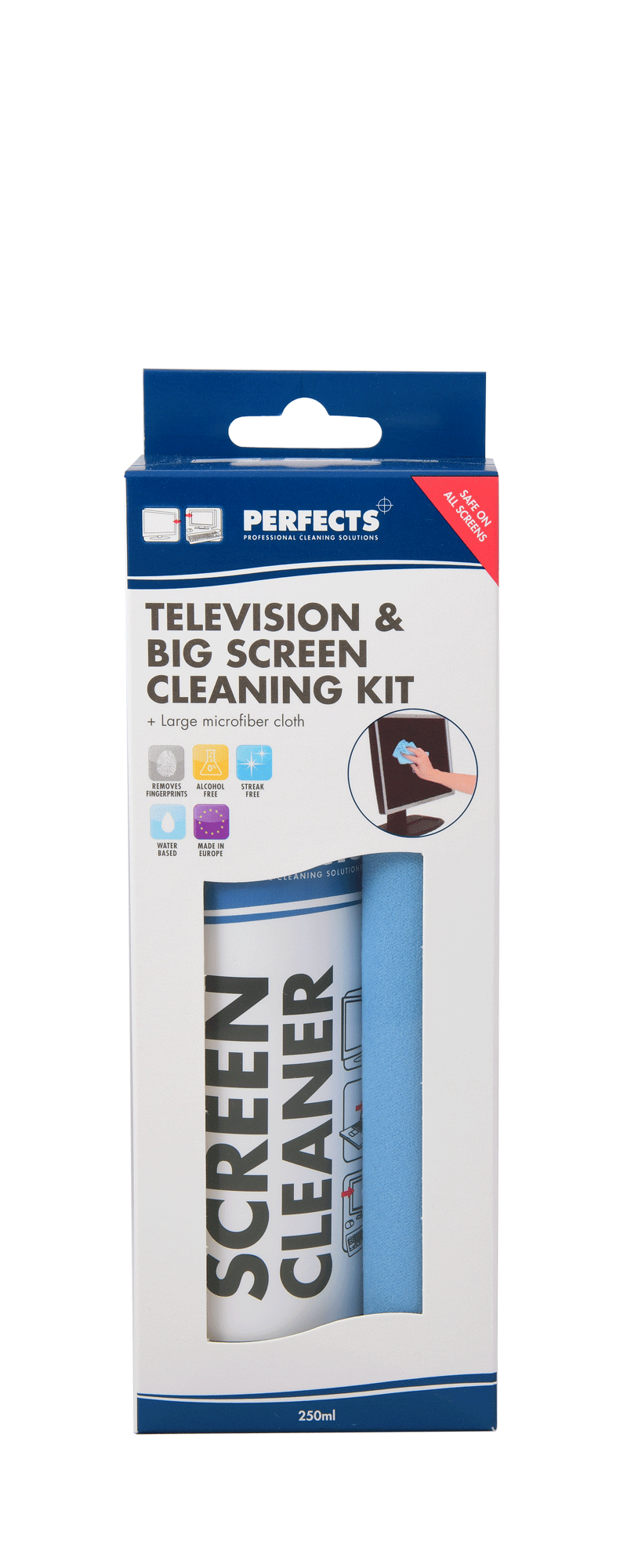 Perfects Television Big Screen Cleaning Kit 250ml Laptop Notebook TV in Pakistan