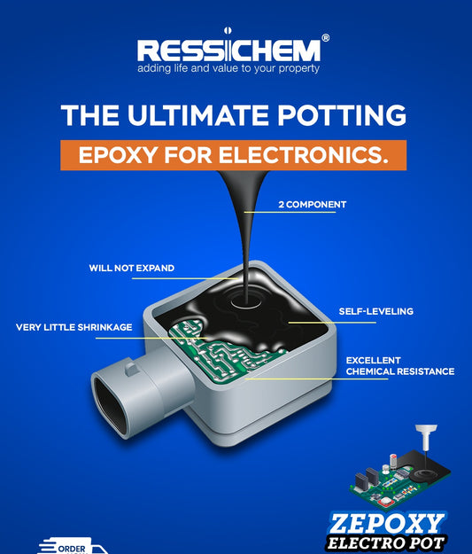 Ressichem Zepoxy Electropot Electronic Component Epoxy in Pakistan