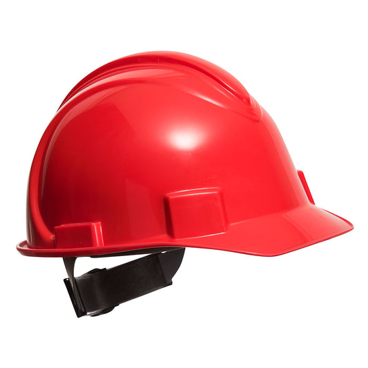 Safety Helmet Red Color Heavy Duty Industrial Construction Workplace in Pakistan