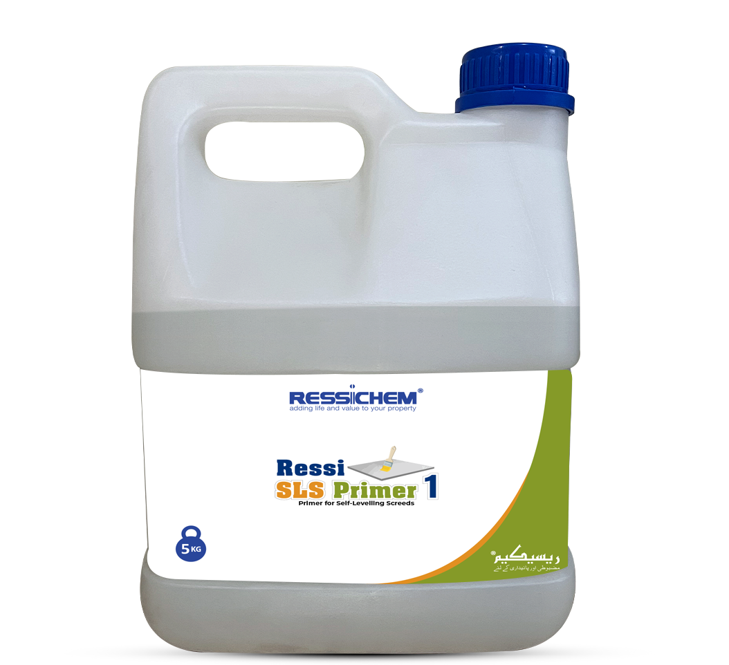 Ressi SLS Primer 1 Latex Based Primer 5 kg Can Reduces Shrinkage in the Mix in Pakistan