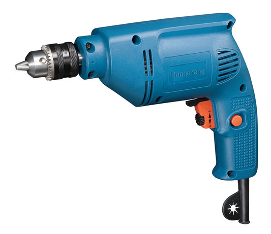DongCheng Drill Machine Electric Drill 10 mm 300W 2500rpm V Speed High Efficiency Heavy Duty in Pakistan