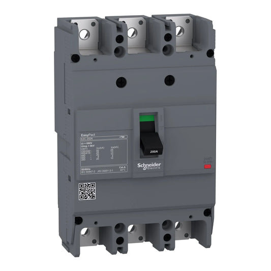 Schneider Electric Circuit Breaker EasyPact 3 Pole MCCB EZC100F 15, 20, 30, 40, 50, 60, 80 & 100 Amps 10 kA  Residential Buildings Industries. in Pakistan