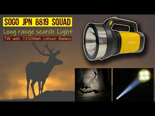 Sogo Rechargeable Torch Light Sogo JPN 8819 in Pakistan - Pakistan Power Tool 