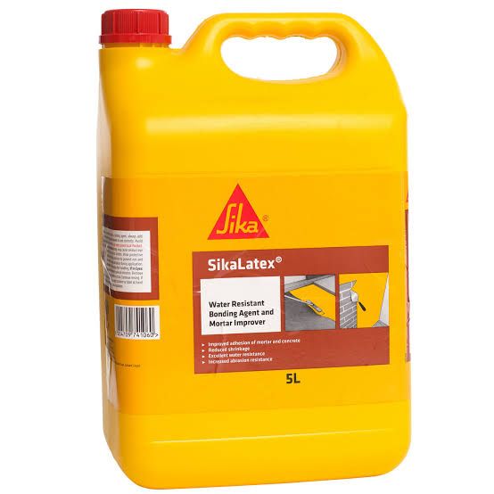 Sika Latex 5 Liter Sitemix Mortar Admixture Reduced Ahrinkage Cracking in Pakistan