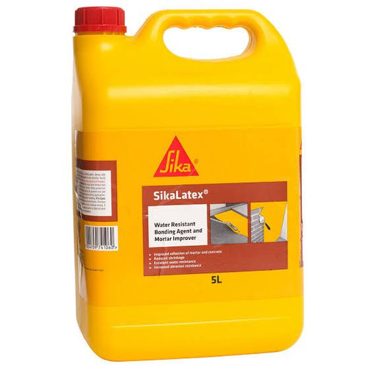 Sika Latex 5 Liter Sitemix Mortar Admixture Reduced Ahrinkage Cracking in Pakistan