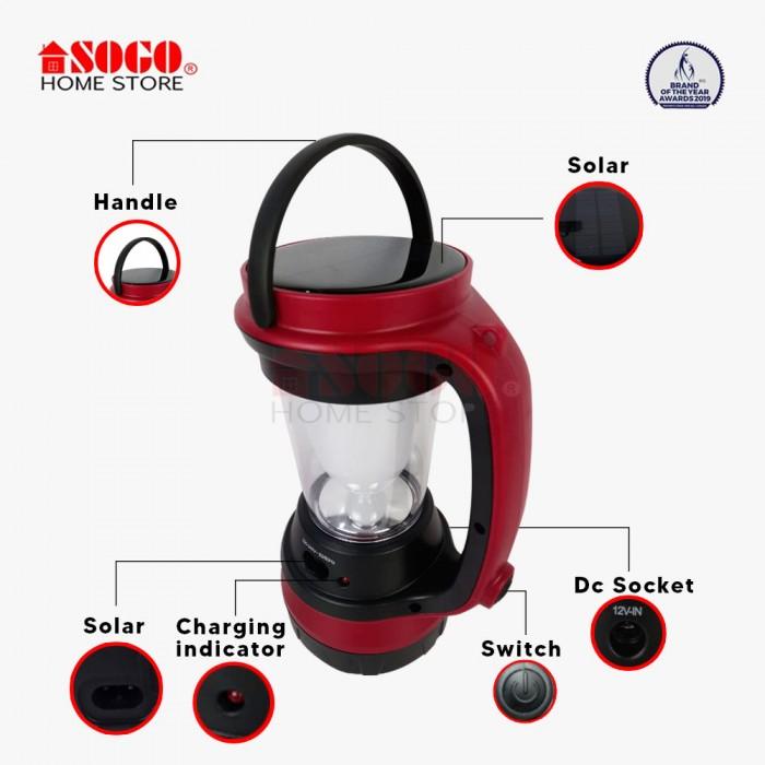 Sogo Rechargeable Solar Led Lantern Light and Torch JPN-374 in Pakistan - Pakistan Power Tool 