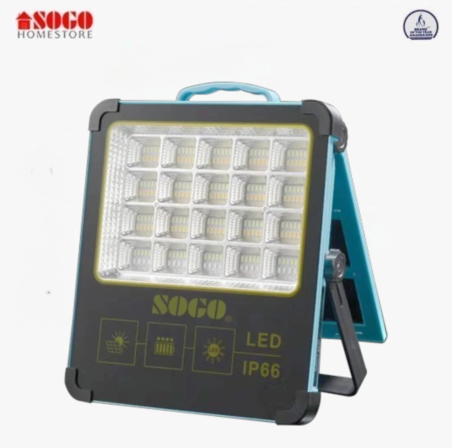 Sogo Rechargeable Solar Flood Light JPN 135 Solar Flood Light Power Bank in Pakistan
