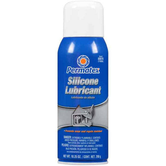 Permatex Silicone Spray Lubricant 16 OZ Stops Friction Squeaks in Pakistan