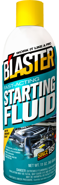 Blaster Starting Fluid 11 oz Fast Acting Gasoline Diesel Engine in Pakistan