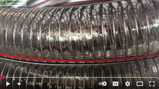 Load video: PVC Steel Wire Hose Production Procedure And Packing