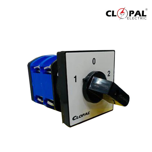 Clopal 50Amp 2 Meters Phase Neutral Rotary Changeover Switch Smale 4 Terminals in Pakistan