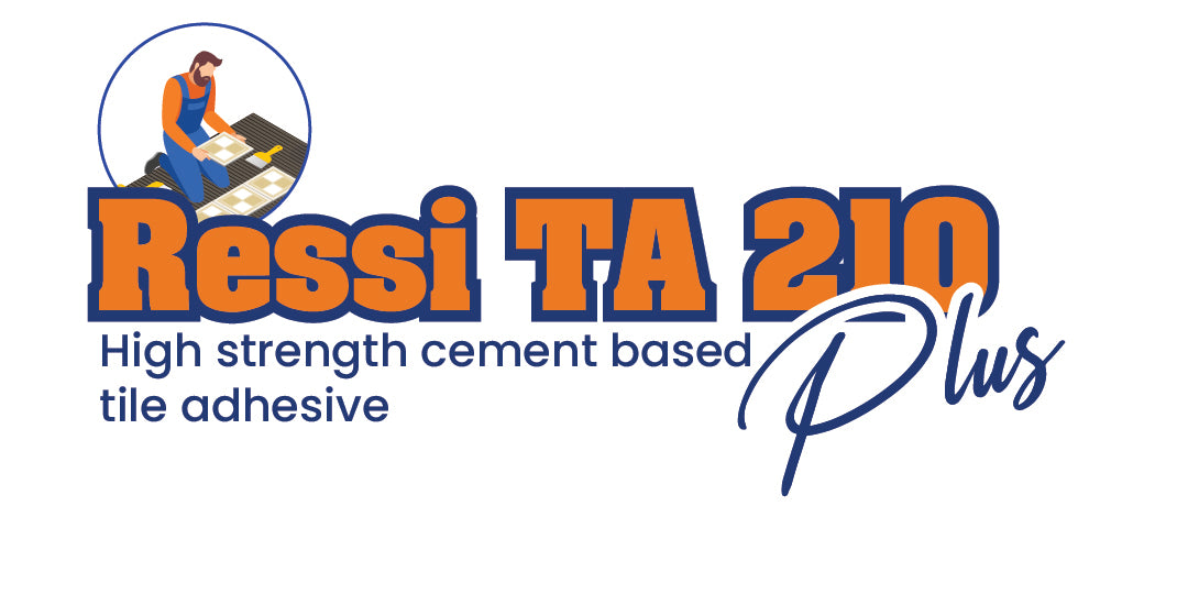 Ressi TA 210 Plus Dry Premix General Purpose Cement 20 KG Tile Adhesive Tile Bonding in Pakistan