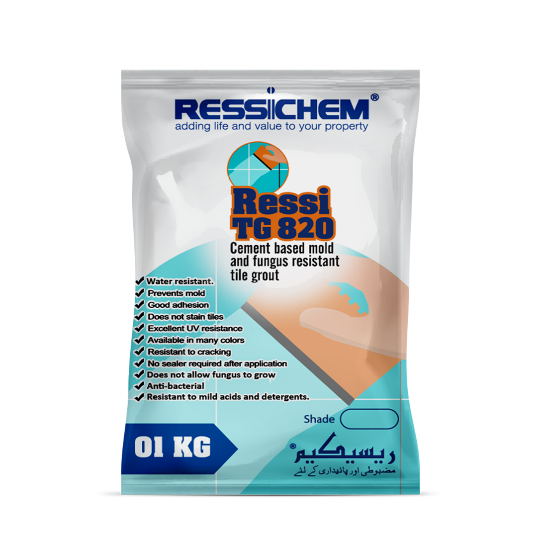 Ressichem Ressi TG 820 Tile Grout Water Resistant Internal  External Application Color Group 1 in Pakistan