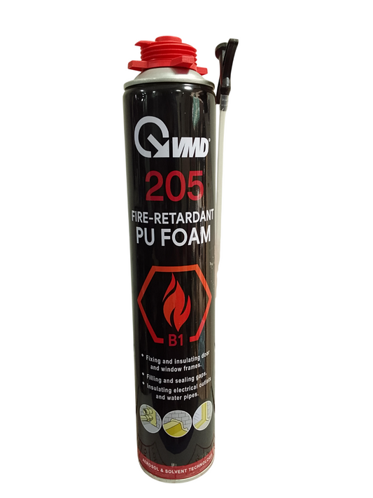 VMD Fire Retardant PU Foam 750 ml Professional Grade Italian Foam in Pakistan