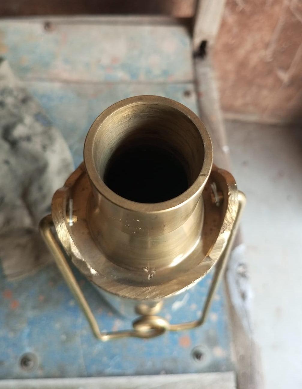 Oil Petrol Diesel Sample Pot for Temperature Reading Brass Body 800ml ...