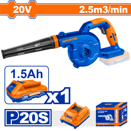 Wadfow Lithium Ion Aspirator Blower 20V 18500 rpm Heavy Duty Industrial in Pakistan