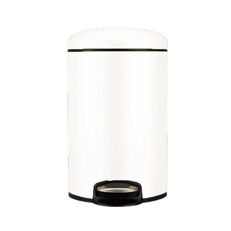 EKO Maggey Step Bin Stainless Steel Dustbin White Color 30 Liter Soft Closing in Pakistan