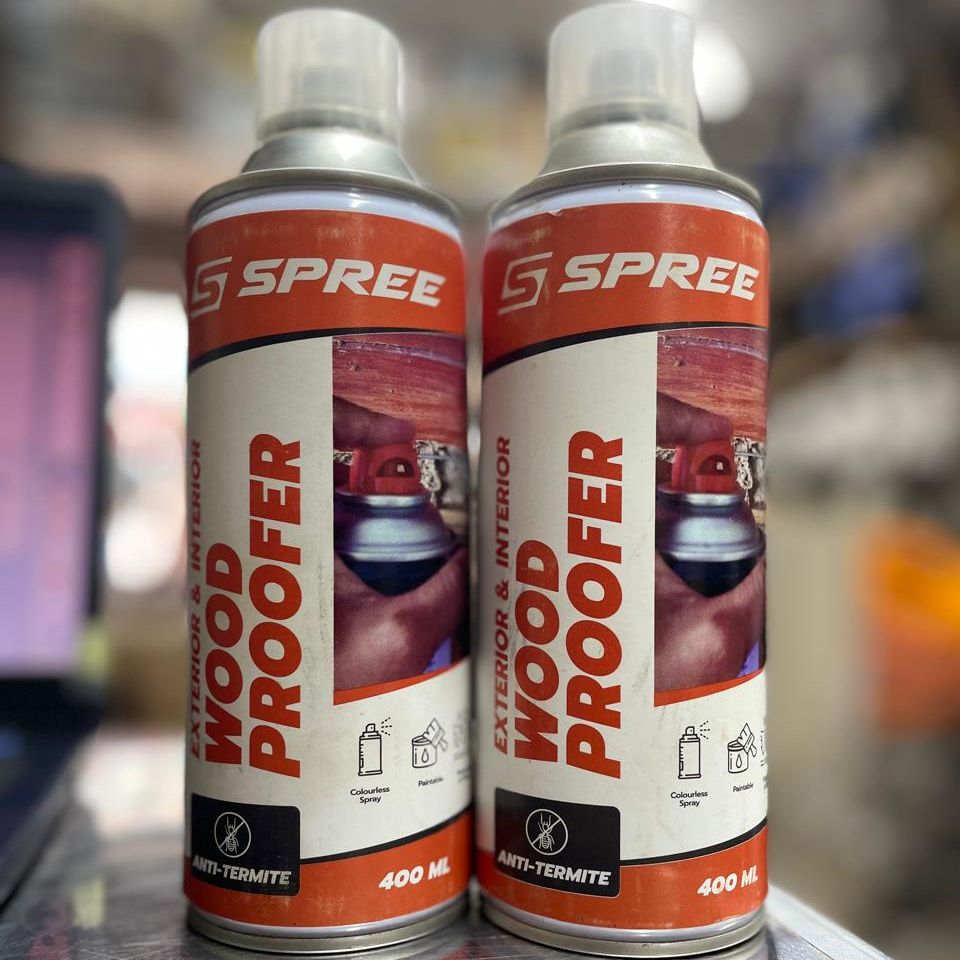 Spree Wood Proofer 400 ml Protect Wood Furniture Flooring Moisture Damage in Pakistan