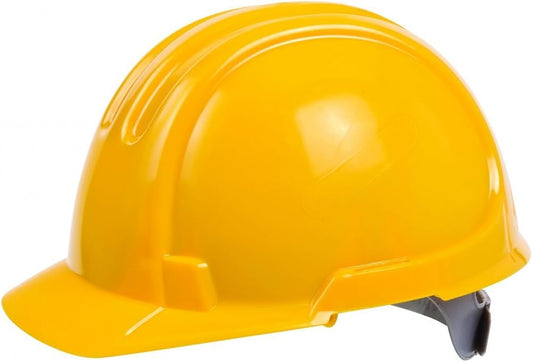 Safety Helmet Yellow Color Heavy Duty Industrial Construction Workplace in Pakistan 