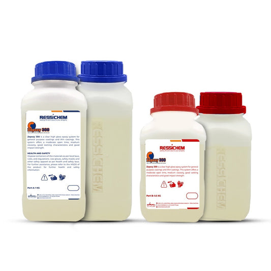 Ressichem Zepoxy 300 General Purpose Epoxy Clear High Gloss Epoxy in Pakistan